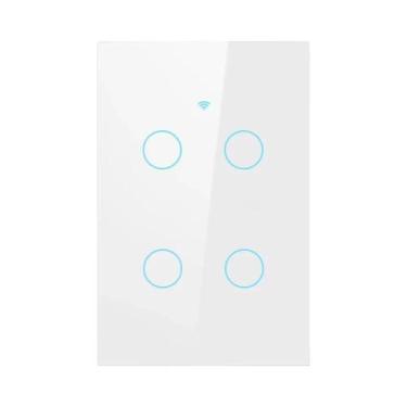 Imagem de Interruptor De Luz LED Inteligente WiFi Tuya US EU RF 433MHz Bluetooth