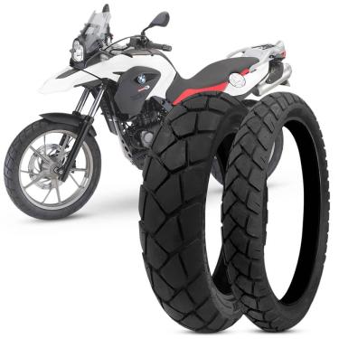 Imagem de 2 Pneu Moto G 650 Gs 150/70-17 69H 110/80-19 59H