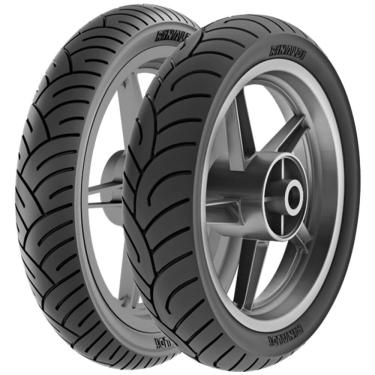 Imagem de 2 Pneu Moto Rinaldi Honda Cb 300r Hb 37 Traseiro Dianteiro