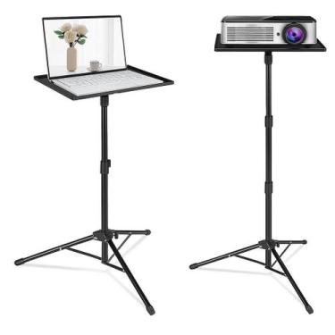 Imagem de Suporte Tripé Altura Ajustável Lorben para Projetor Notebook Capacidad