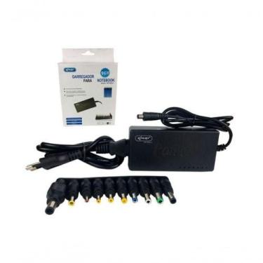 Imagem de Carregador Para Notebook Fonte Universal Bivolt 96w - Kp-525a+ - Knup 