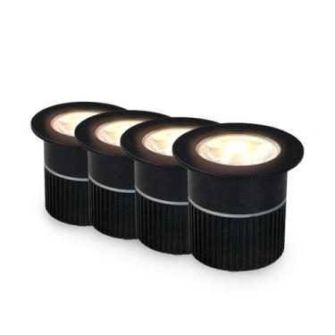 Imagem de Kit Balizador Led Embutido Solo Essence 2w, 5w 3000k Branco Quente IP6
