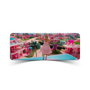 Imagem de Mouse Pad Gamer Filme Barbie Cidade - Império da Impressão, 70cm x 35c