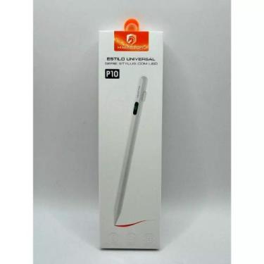 Imagem de Caneta Touch Screen Ponta Fina Alta Precisão Com Led Maston Para Andro