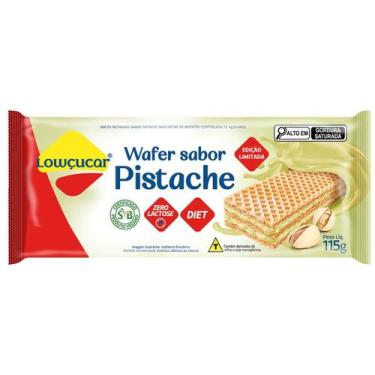 Imagem de Wafer Sabor Pistache Lowçucar Zero Lactose Diet 115g