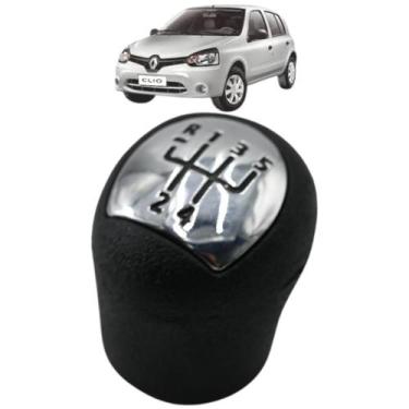 Imagem de Manopla Bola Cambio Clio Scenic Symbol Kangoo 5 Marchas - Nat, Tampa C