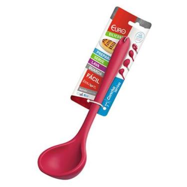 Imagem de Concha de Silicone Terrina Vermelha Euro Home