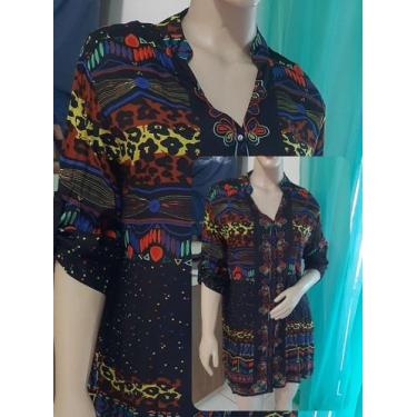 Imagem de Saída de praia estampada/serve tbm como vestido -  ENNOVE 