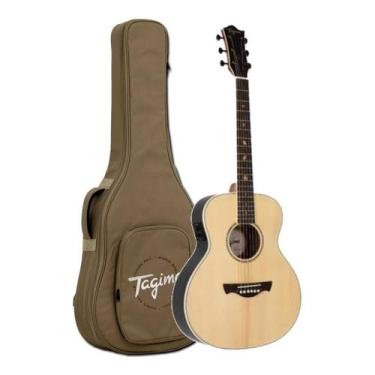 Imagem de Violao tagima gs mini aço black walnut barrie ntop com bag