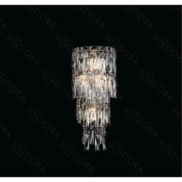 Imagem de Dinamica Arandela Dcb01054 22x46cm P/2lamp E14 Dourado - Sindora / din