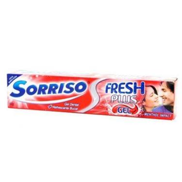 Imagem de Gel Dental Sorriso Gel Fresh 2 em 1 90g Menthol Impact