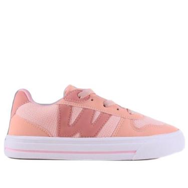 Imagem de Tênis Infantil Menina World Colors Casual 344.030 Rose, 31