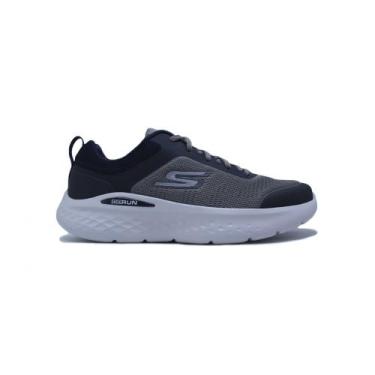 Imagem de Tenis Skechers Go Run Lite - masculino - cinza e azul marinho, Cnz, Az