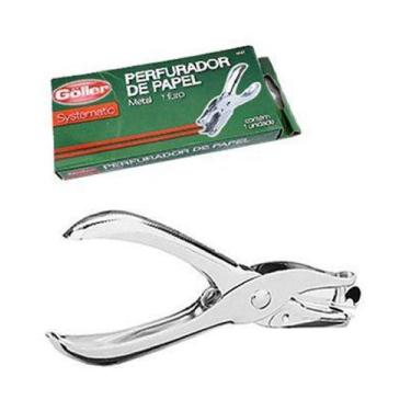 Imagem de Perfurador De Papel De Metal Unico Furo Systematic - Daiwa/Goller