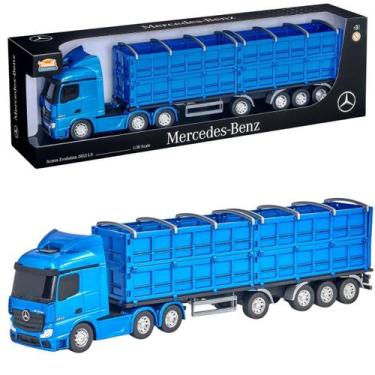 Imagem de Caminhão Graneleiro Mercedes-Benz Actros 53cm Transporte De Grãos e Ca