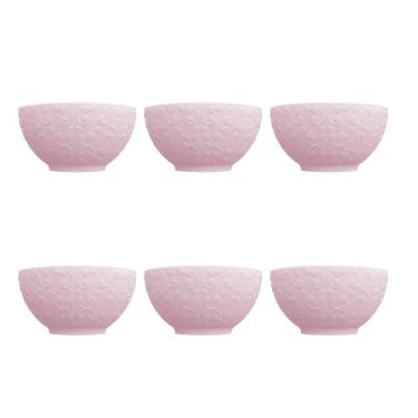 Imagem de Conjunto de Bowls Tigelas 6 Peças Tassel Rosa Germer Porcelanas