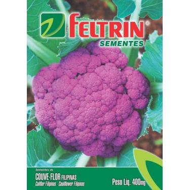 Imagem de Kit c/ 25PT Semente Couve Flor Roxa Filipinas 1136 - Feltrin