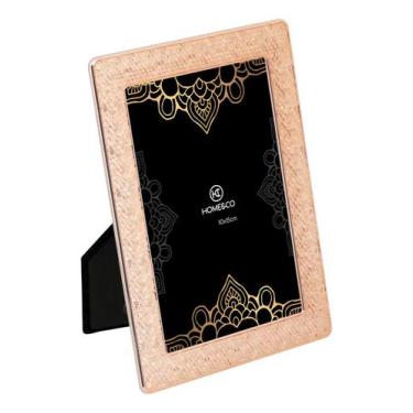 Imagem de HOME&ampCO FERRARA PORTA-RETRATOS 10X15 18x13x1cm METAL DOURADO - HOME