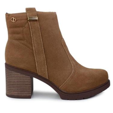 Imagem de Bota Feminina Dakota Couro Arbo Marrom - D2432, 36, Marrom