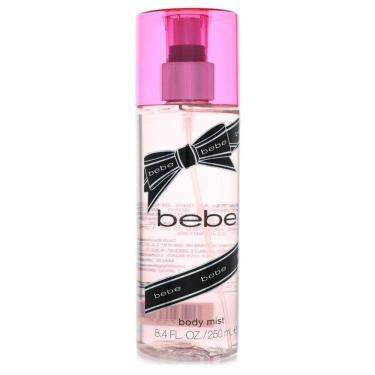Imagem de Perfume Body Mist Bebe Silver Feminino Spray Doce Amadeirado 248ML Fragrância Envolvente
