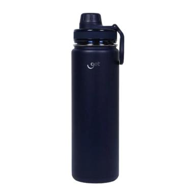 Imagem de Garrafa Térmica Get Trity - 500ml - Inox - Quente ou Frio - Bico - Base Emborrachada - Azul - 72334