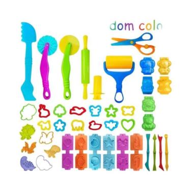 Imagem de Kit De Ferramentas Para Massinha De Modelar Infantil 4-45 Peças, Molde