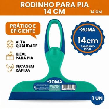 Imagem de Rodo De Pia Rodinho Para Cozinha 14Cm ROMA