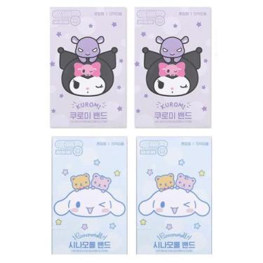 Imagem de Conjunto de 48 Bandagens Bandal & Neoul Kuromi Cinnamoroll
