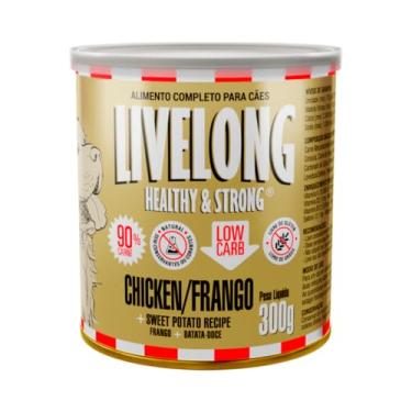 Imagem de Livelong Alimento Completo Natural Ração Úmida Sabor Frango 300g Para Cães