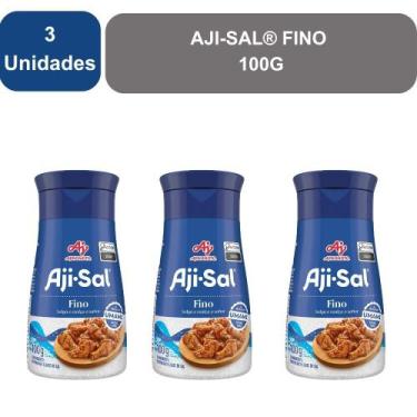 Imagem de Kit 3 Unidades AJISAL FINO 100G