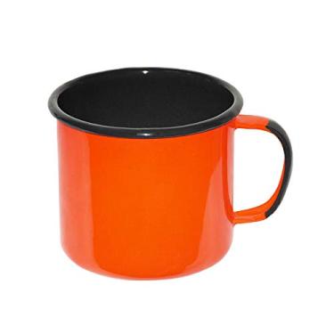 Imagem de Caneca 8 Esmaltado Laranja 370 ml - Ewel