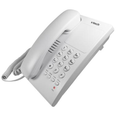 Imagem de Telefone de Mesa e Parede Digital com Fio VTC105W Vtech Branco