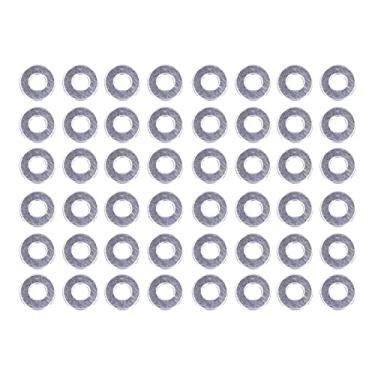 Imagem de Kit de sortimento de arruelas planas, DIN125 Boa resistência à tração A2‑70 Parafusos de aço inoxidável Tamanhos padrão de arruelas para dispositivos industriais para reparo de(M3)