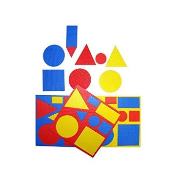 Imagem de Blocos Lógicos em EVA com 6 Bases Vazadas e 48 Peças 336 - Carlu