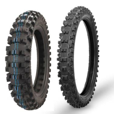 Imagem de Par De Pneu Borilli B007 Infinity Exc Soft 100/100-18 e 80/100-21