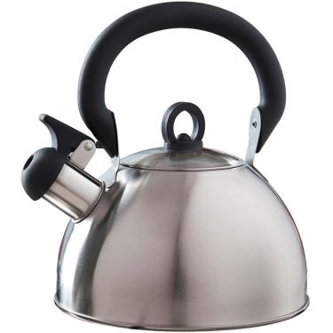 Imagem de Chaleira Aço Inox 2.5 Litros Delizie Baquelite 7702 Mor