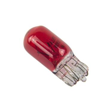 Imagem de Lampada Teslla T2821vm 12v 3w - T10 W2.1x9.5d Vermelho