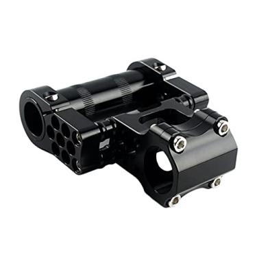 Imagem de SM SunniMix Extensor de barra de alça de bicicleta Liga de alumínio Dupla haste Riser Haste dobrável Guidão de bicicleta Adequado para Calibre de alça reta de bicicleta de 25,44 mm de diâmetro - Preto