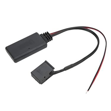 Imagem de Aramox Adaptador de cabo de áudio, adaptador de áudio de cabo auxiliar CD carro Bluetooth 5.0 substituição para Mondeo MK3 Focus 2 MK2
