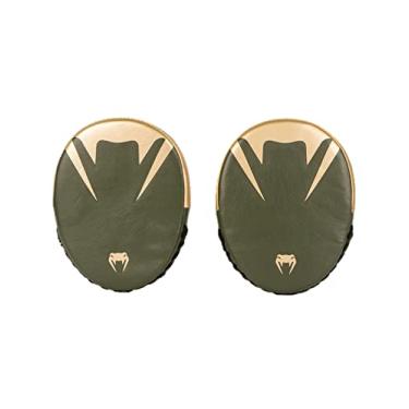 Imagem de Venum Luvas de Ponche Plana Pro Boxing (Par) - Cáqui/Dourado