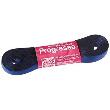 Imagem de FITA CETIM SIMPLES CF001 7 mm COR 215 AZUL MARINHO Peça 10 metros