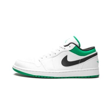 Imagem de Nike Cal ados de Basquete Masculinos, Branco/Verde Lucky - Preto, 9.5