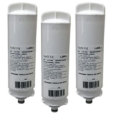 Imagem de Kit 3 Filtros Refil Libell Purificador De Água Acqua Fit