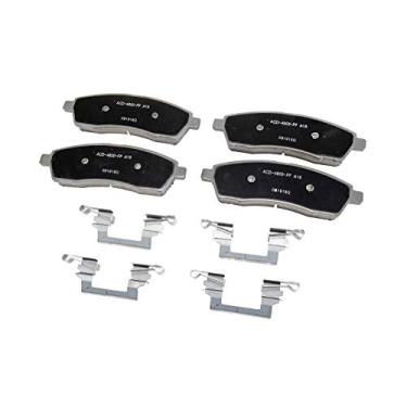 Imagem de ACDelco Conjunto de pastilhas de freio a disco traseiro de cerâmica prata 14D757CHF1