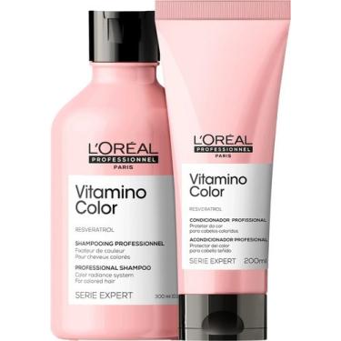 Imagem de Loreal Kit Vitamino Color Shampoo 300ml+ Condicionador 200ml