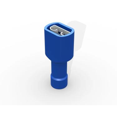 Imagem de Terminal Pré-Isol Encaixe Azul (2,5mm) Fêmea Isolado Total - Penzel