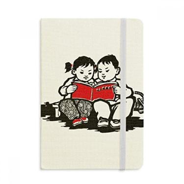 Imagem de Caderno de livro para meninos e meninas, livro patriotismo chinês, capa dura oficial, diário clássico