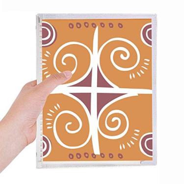 Imagem de Marrom, Totems do México Ancient Civilization Caderno Diário de folhas soltas Recarregável Diário Papelaria