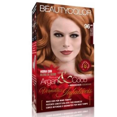 Imagem de Coloração Beautycolor Kit 96.44 Ruivo Claro Indecifravel - Beauty Colo