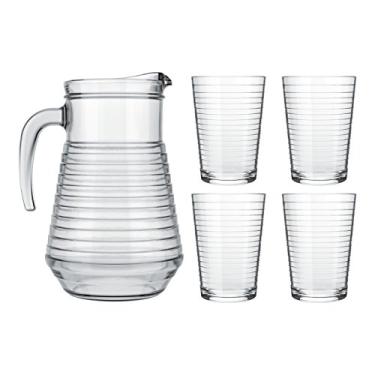 Imagem de Conjunto de Copos e Jarra com 5 Peças, Ginga, Nadir Figueiredo